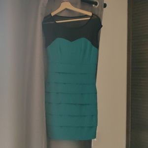 Green Cocktail dress